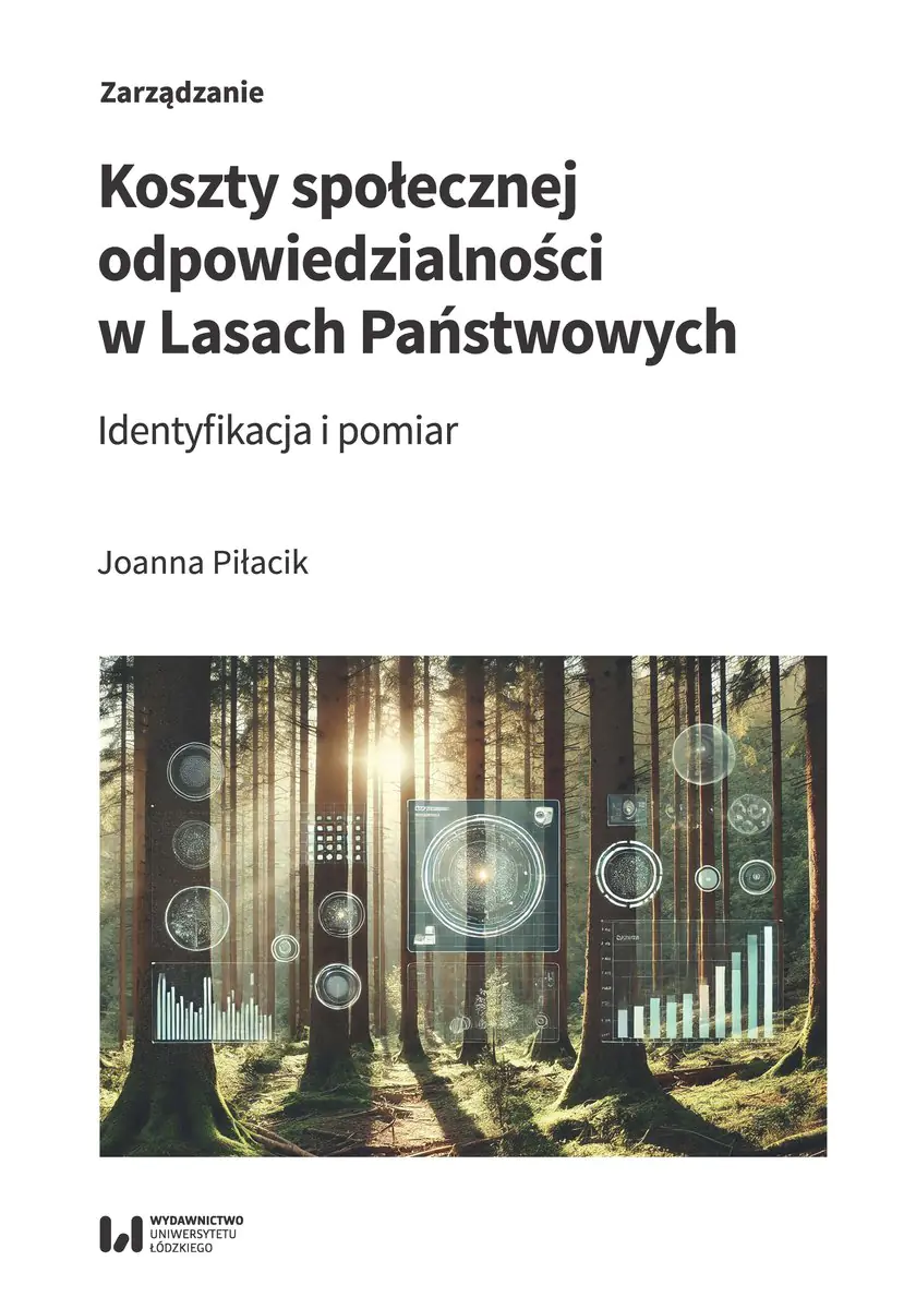 Książka - Koszty społecznej odpowiedzialności w Lasach Państwowych