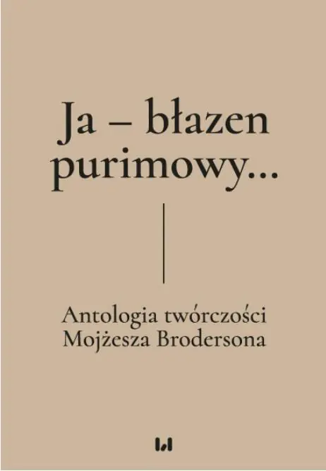 Książka - Ja - błazen purimowy...