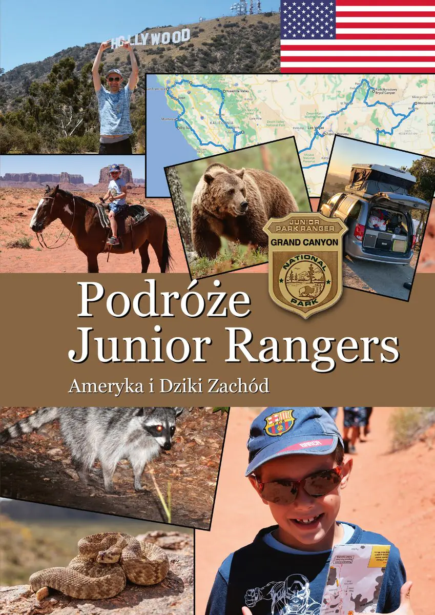 Książka - Podróże Junior Rangers. Ameryka i Dziki Zachód