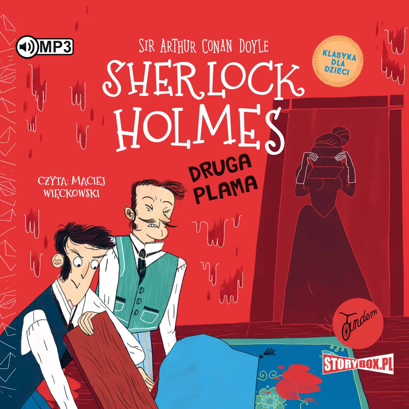 Książka - Druga plama. Klasyka dla dzieci. Sherlock Holmes. Tom 29