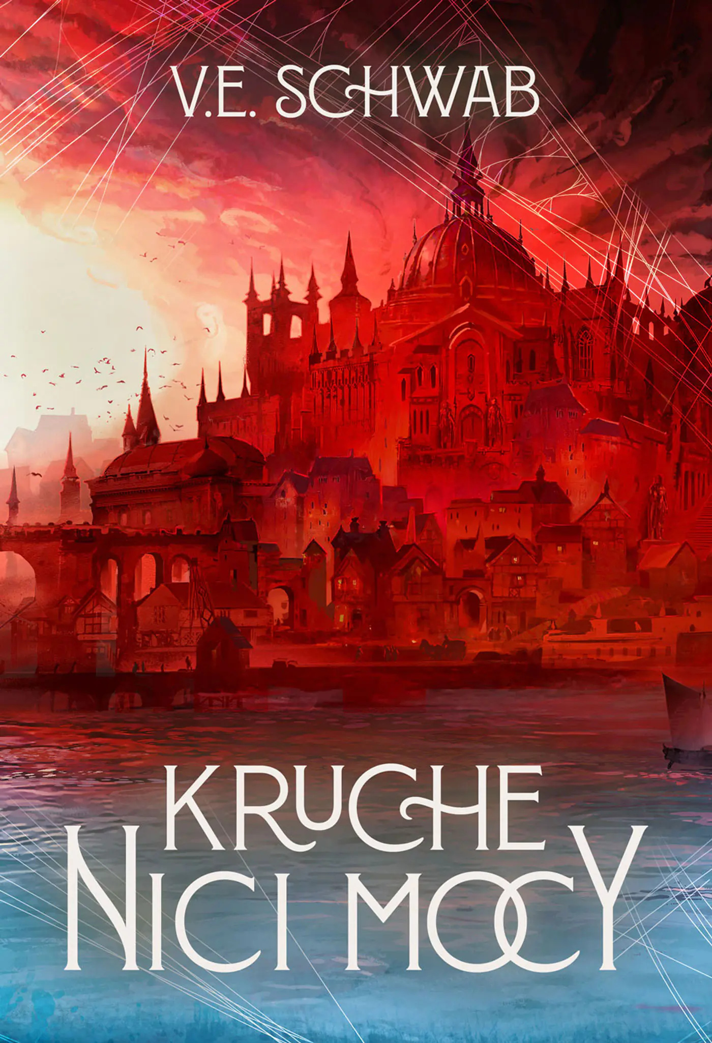 Książka - Kruche nici mocy (barwione brzegi)