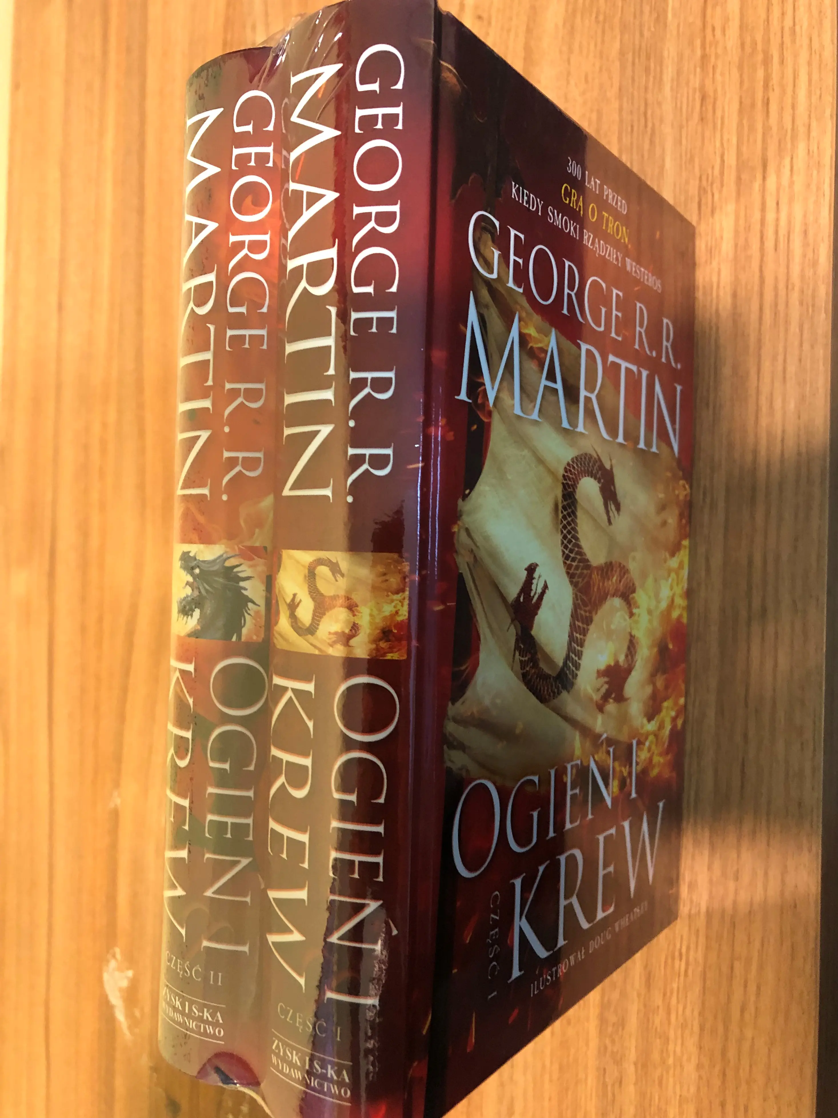 Książka - Pakiet Ogień i krew. Tom 1-2