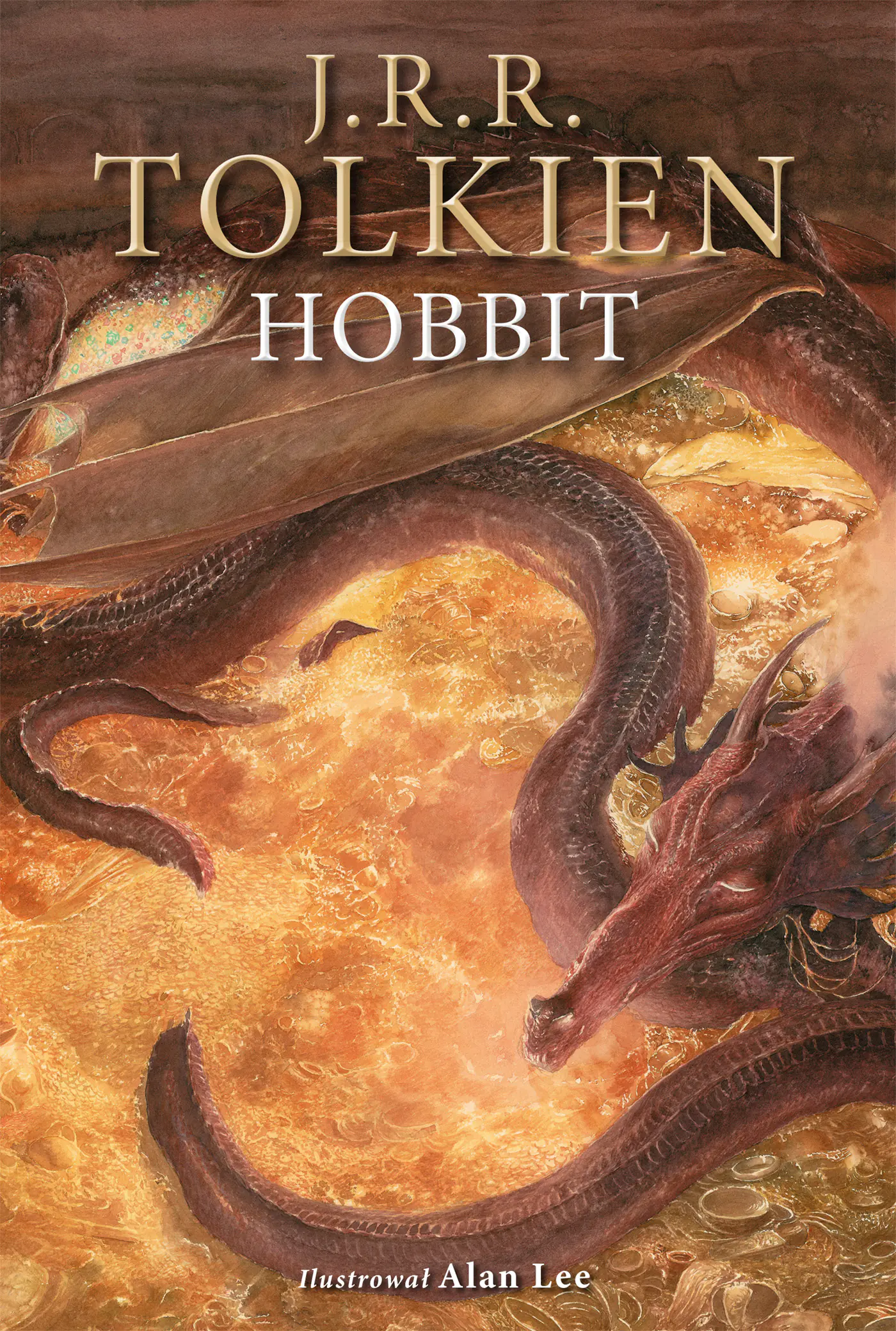 Książka - Hobbit albo tam i z powrotem (wersja ilustrowana)