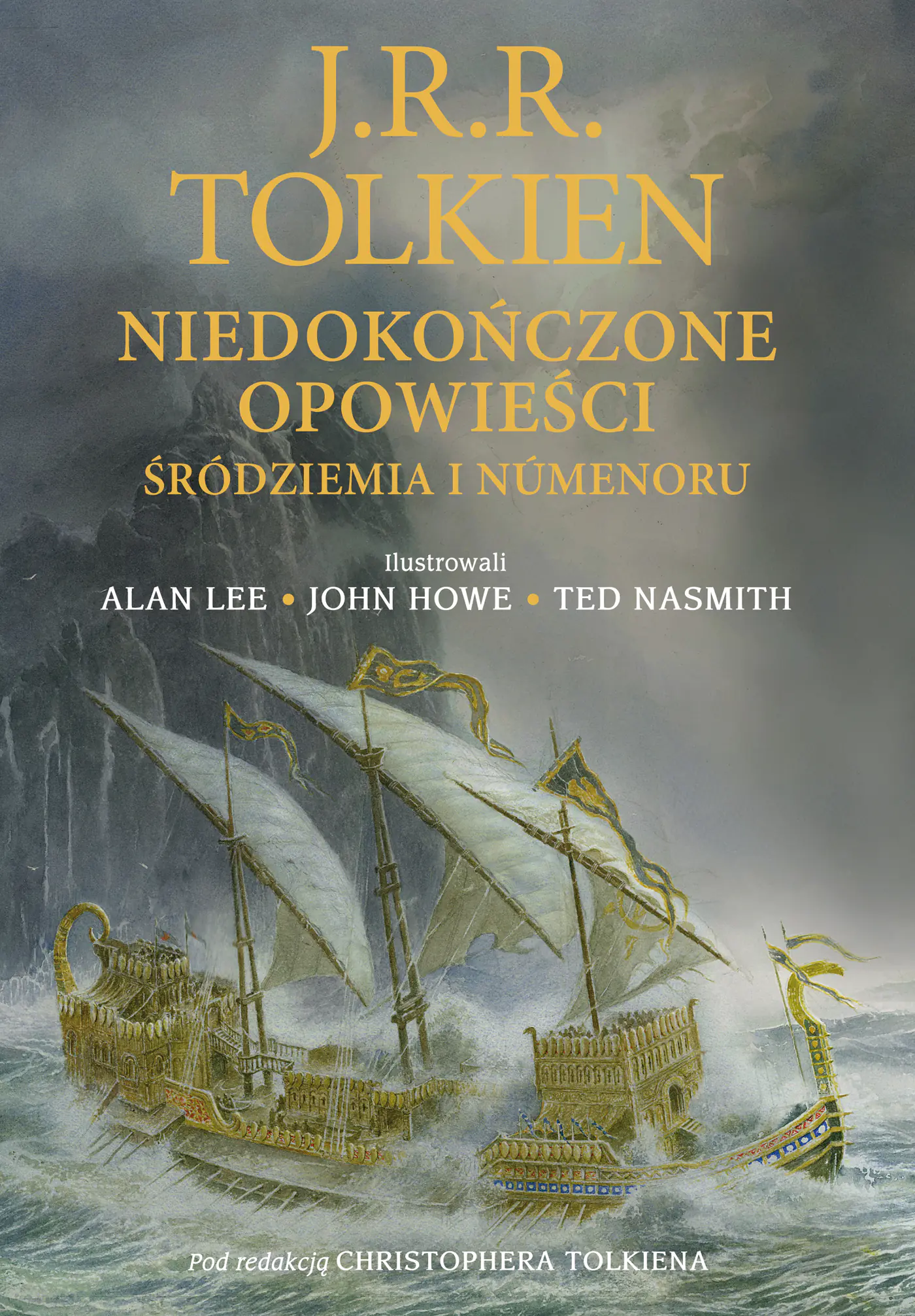 Książka - Niedokończone opowieści Śródziemia i Númenoru. Wersja ilustrowana