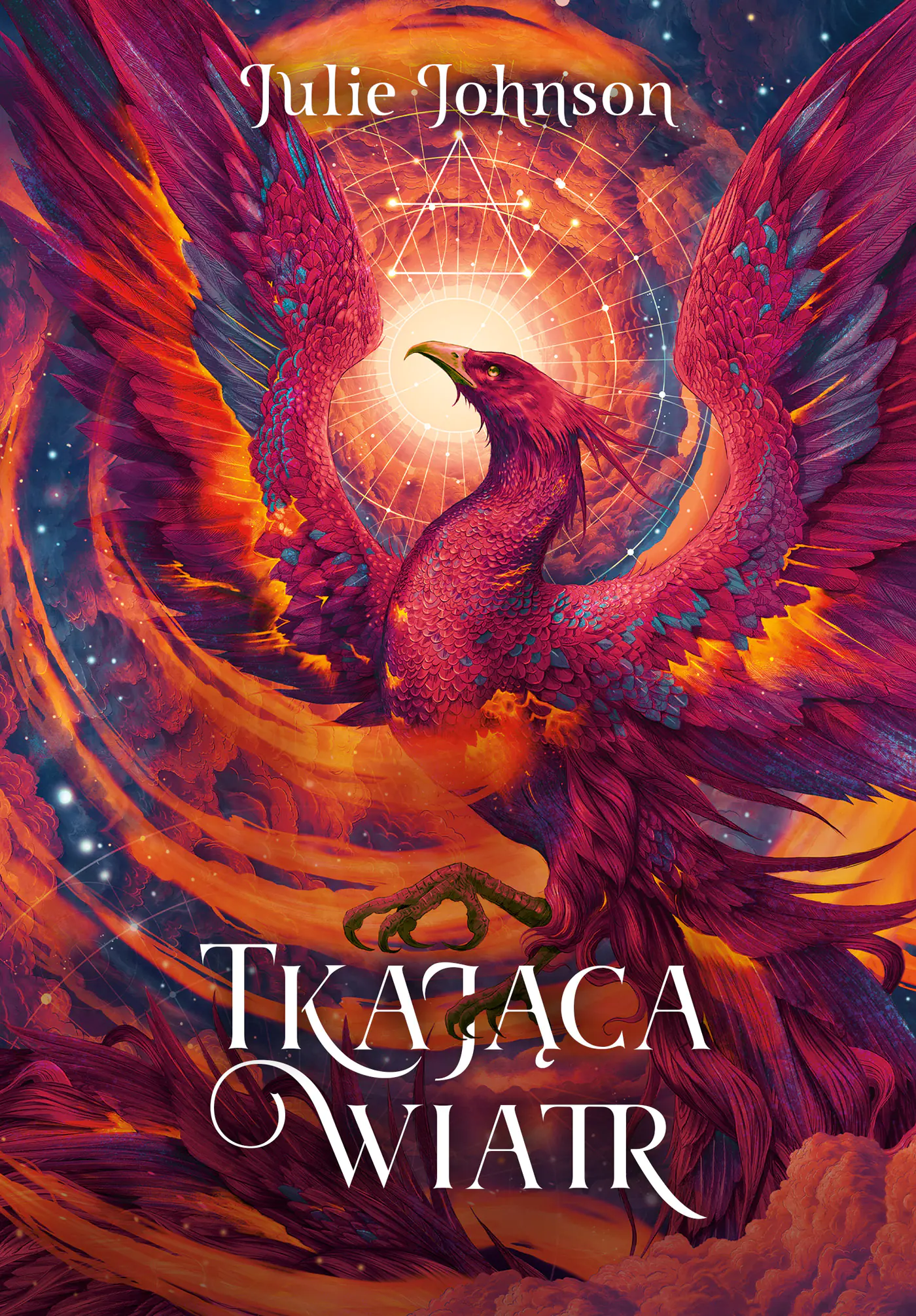 Książka - Tkająca wiatr /barwione brzegi/