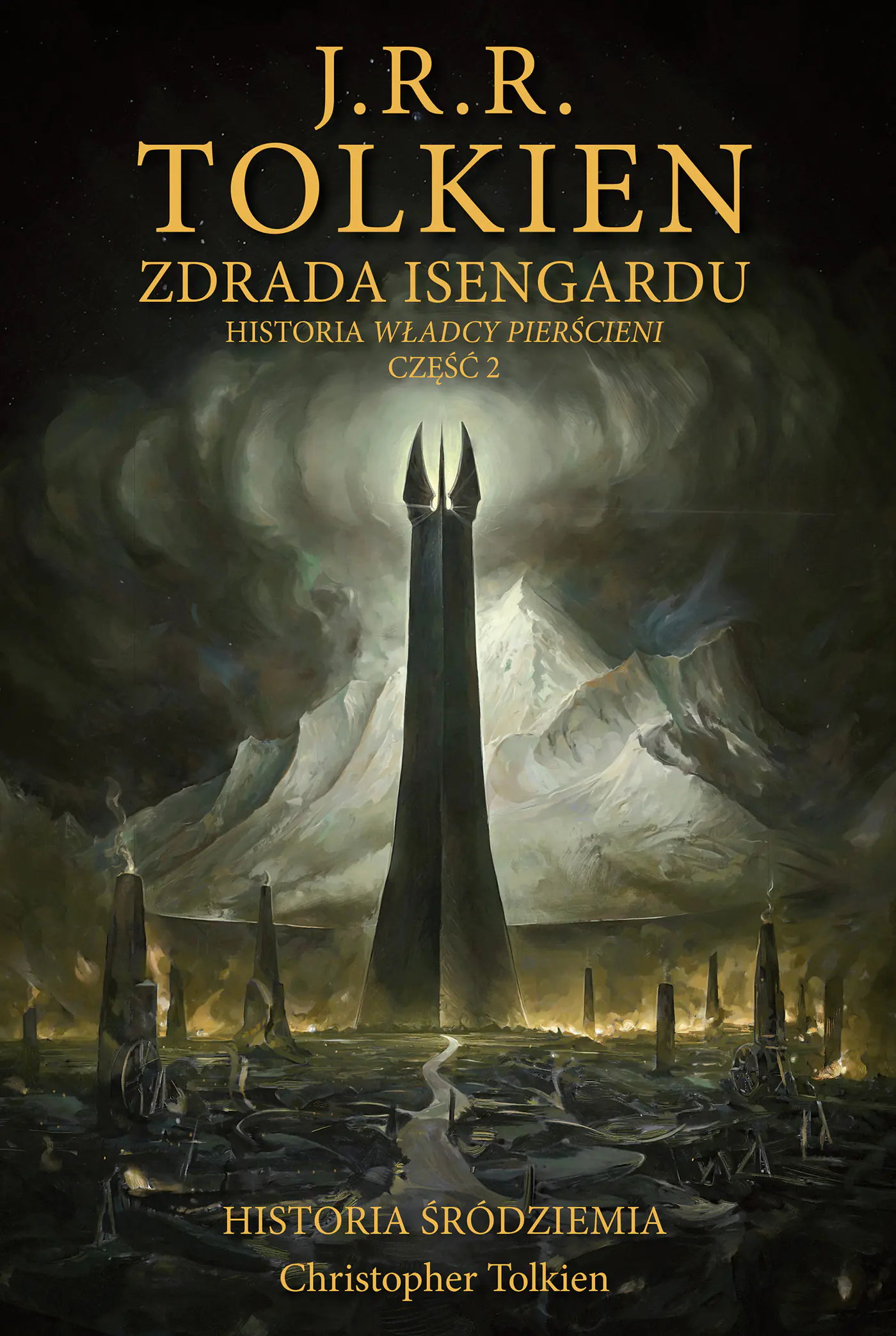 Książka - Zdrada Isengardu. Historia Śródziemia. Część 7