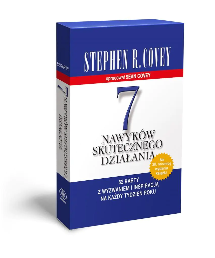 7 nawyków skutecznego działania. 52 karty z wyzwaniem i inspiracją na każdy tydzień roku