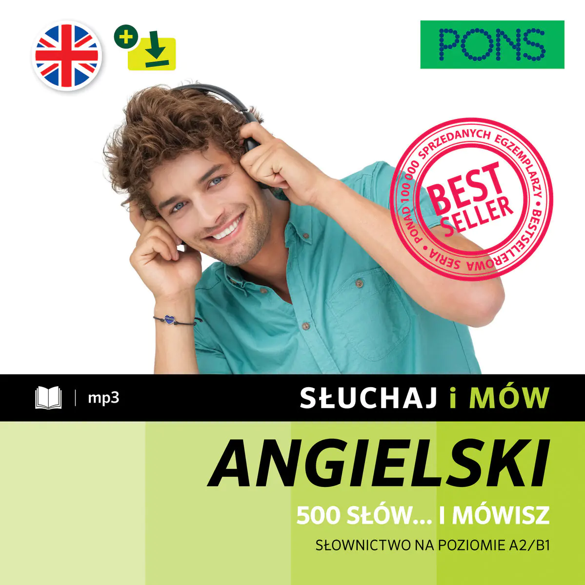 Książka - Słuchaj i mów. Angielski. Konwersacje. Kurs na poziomie A2