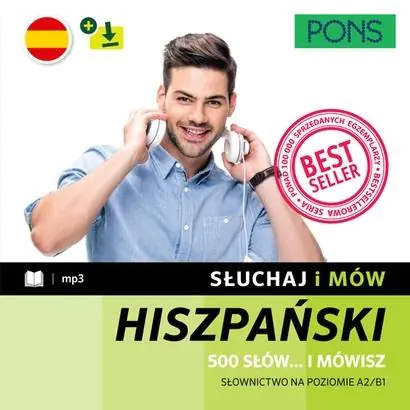 Książka - Słuchaj i mów. Hiszpański. Słownictwo na poziomie A2/B1