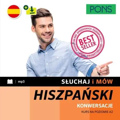 Książka - Słuchaj i mów. Hiszpański. Kurs na poziomie A2
