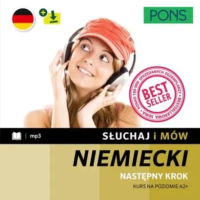 Książka - Słuchaj i mów. Niemiecki. Kurs na poziomie A2+