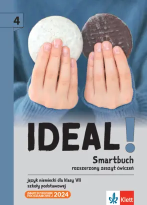 Książka - Ideal 4. Język niemiecki. Klasa 7. Zeszyt ćwiczeń + kod dostępu
