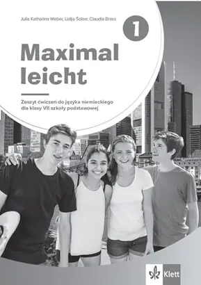 Książka - Maximal leicht 1 zeszyt ćwiczeń język niemiecki klasa VII szkoła podstawowa