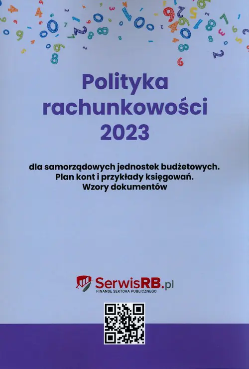 Książka - Polityka rachunkowości 2023 dla samorządowych jednostek budżetowych