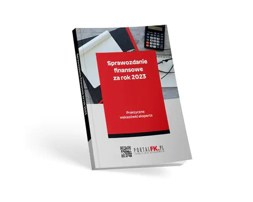 Książka - Sprawozdanie finansowe za rok 2023