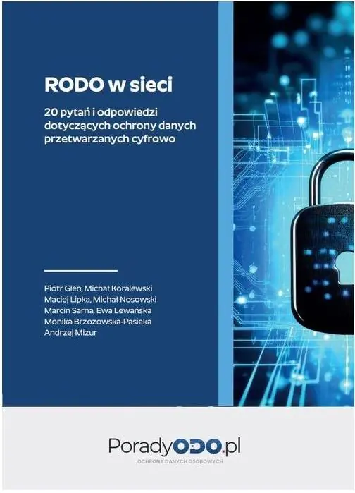 Książka - RODO w sieci. 20 pytań i odpowiedzi dotyczących ochrony danych przetwarzanych cyfrowo