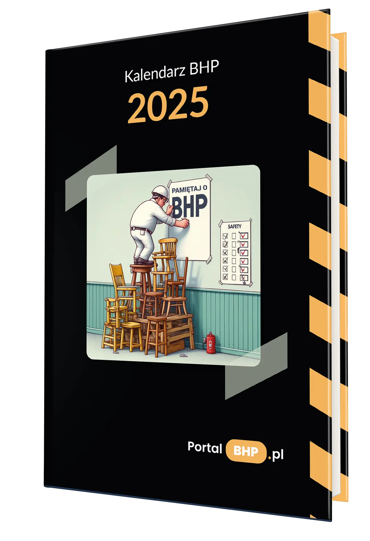 Książka - Kalendarz bhp 2025