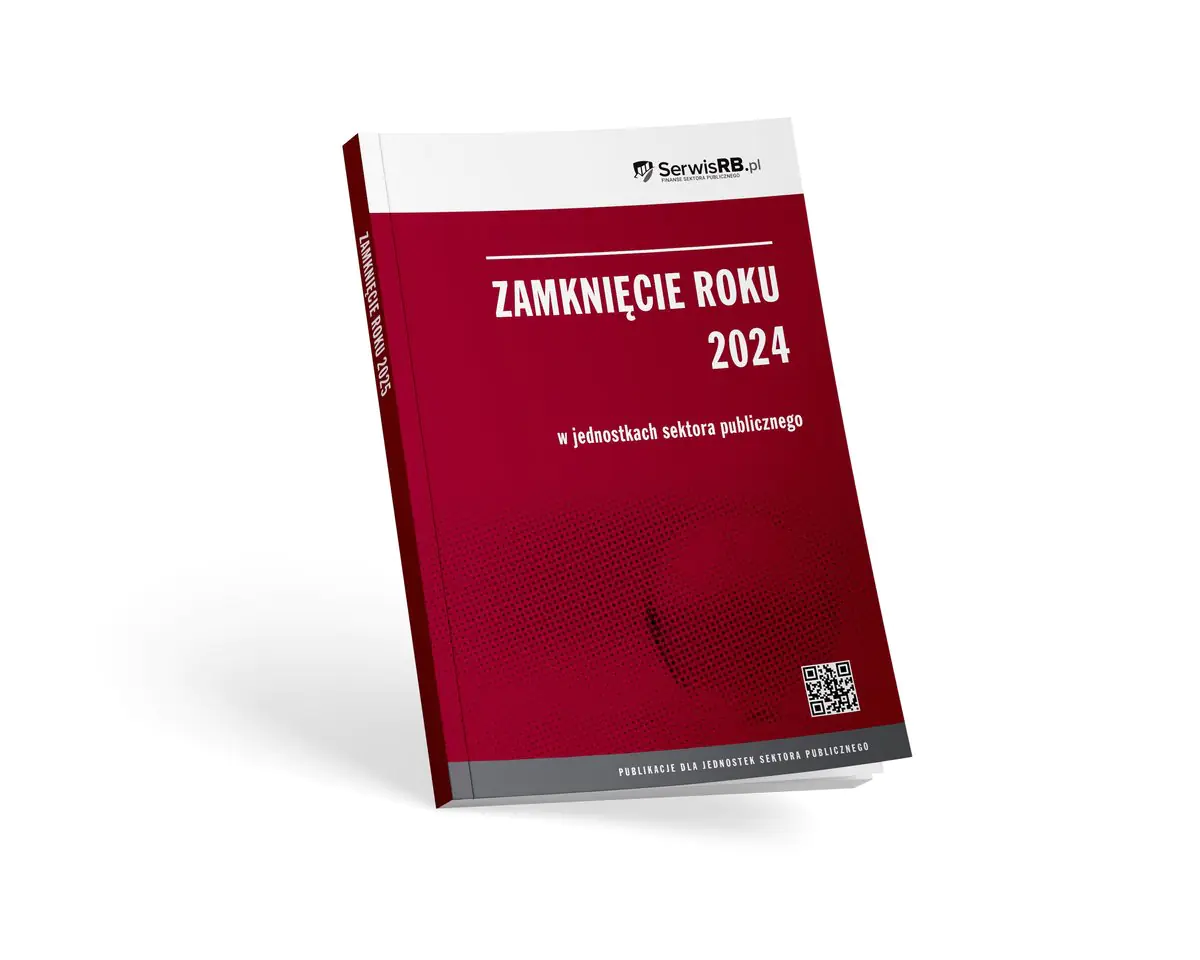 Książka - Zamknięcie roku 2024 w jednostkach sektora publicznego