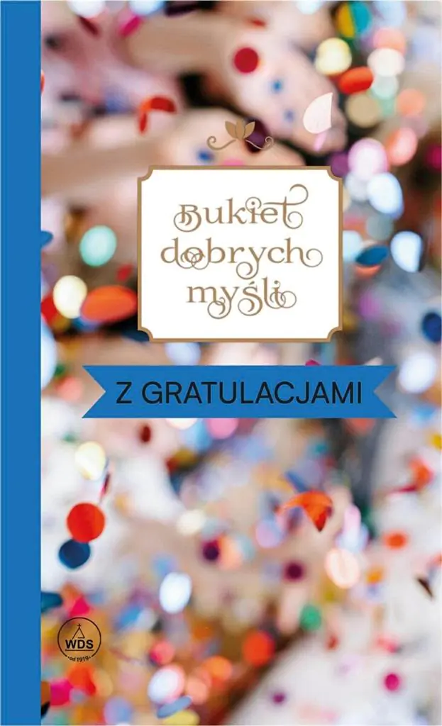 Książka - Bukiet dobrych myśli - z gratulacjami