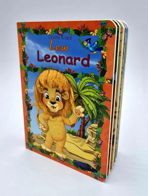 Książka - Seria futrzana - Lew Leonard