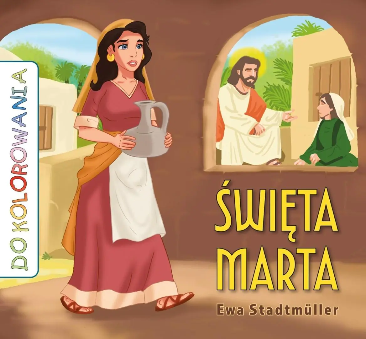Książka - Św. Marta - kolorowanka