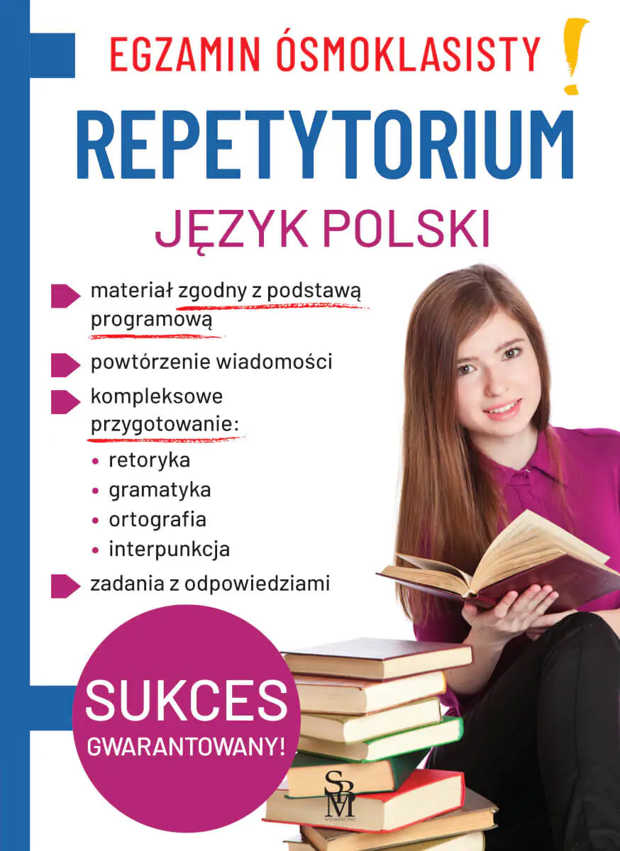 Książka - Egzamin ósmoklasisty. Język polski. Repetytorium