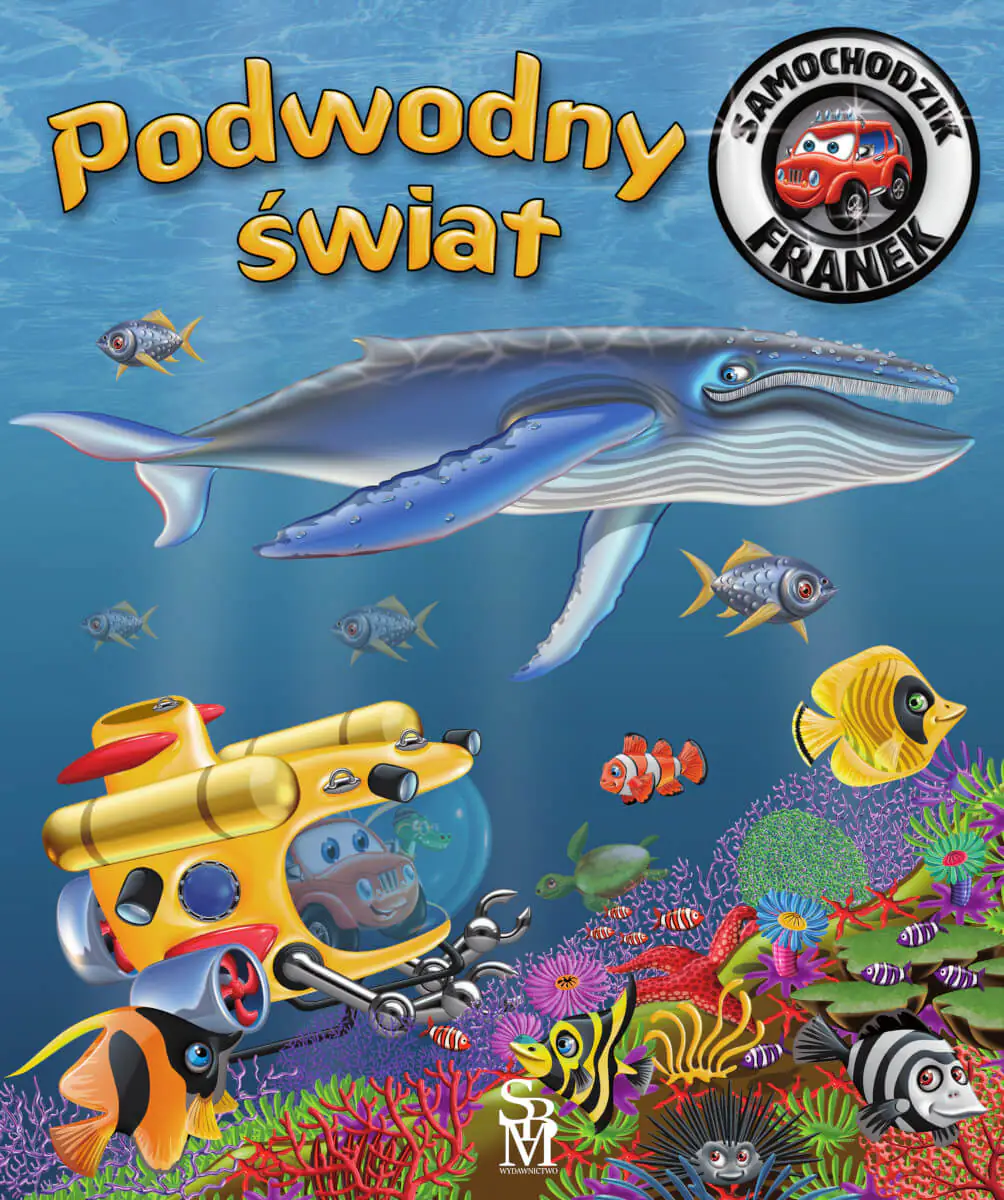 Książka - Podwodny świat. Samochodzik Franek