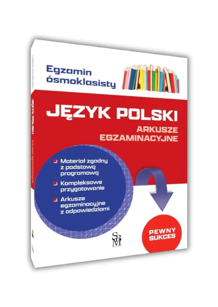Książka - Egzamin ósmoklasisty. Język polski. Arkusze egzaminacyjne