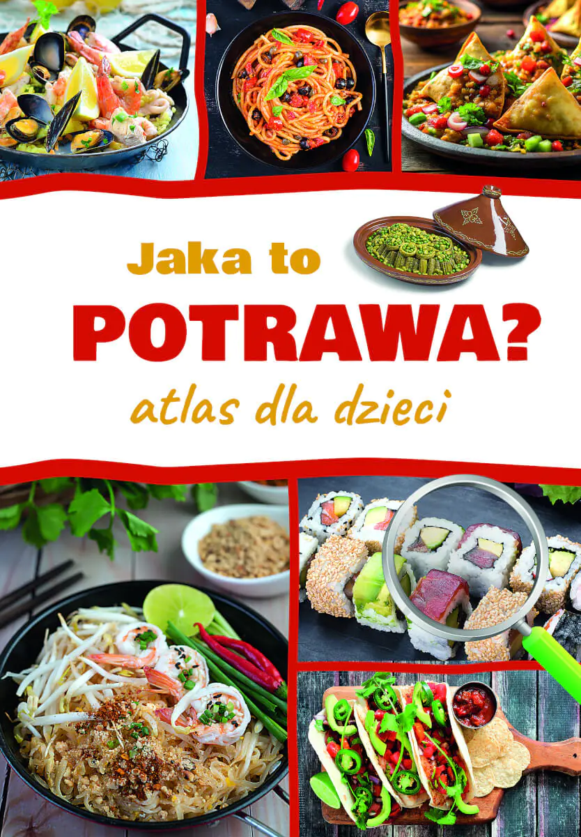 Książka - Jaka to potrawa? Atlas dla dzieci
