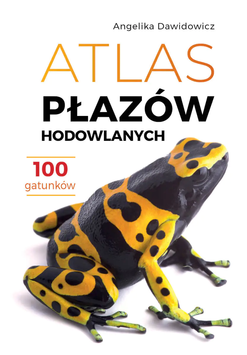 Książka - Atlas płazów hodowlanych. 100 gatunków