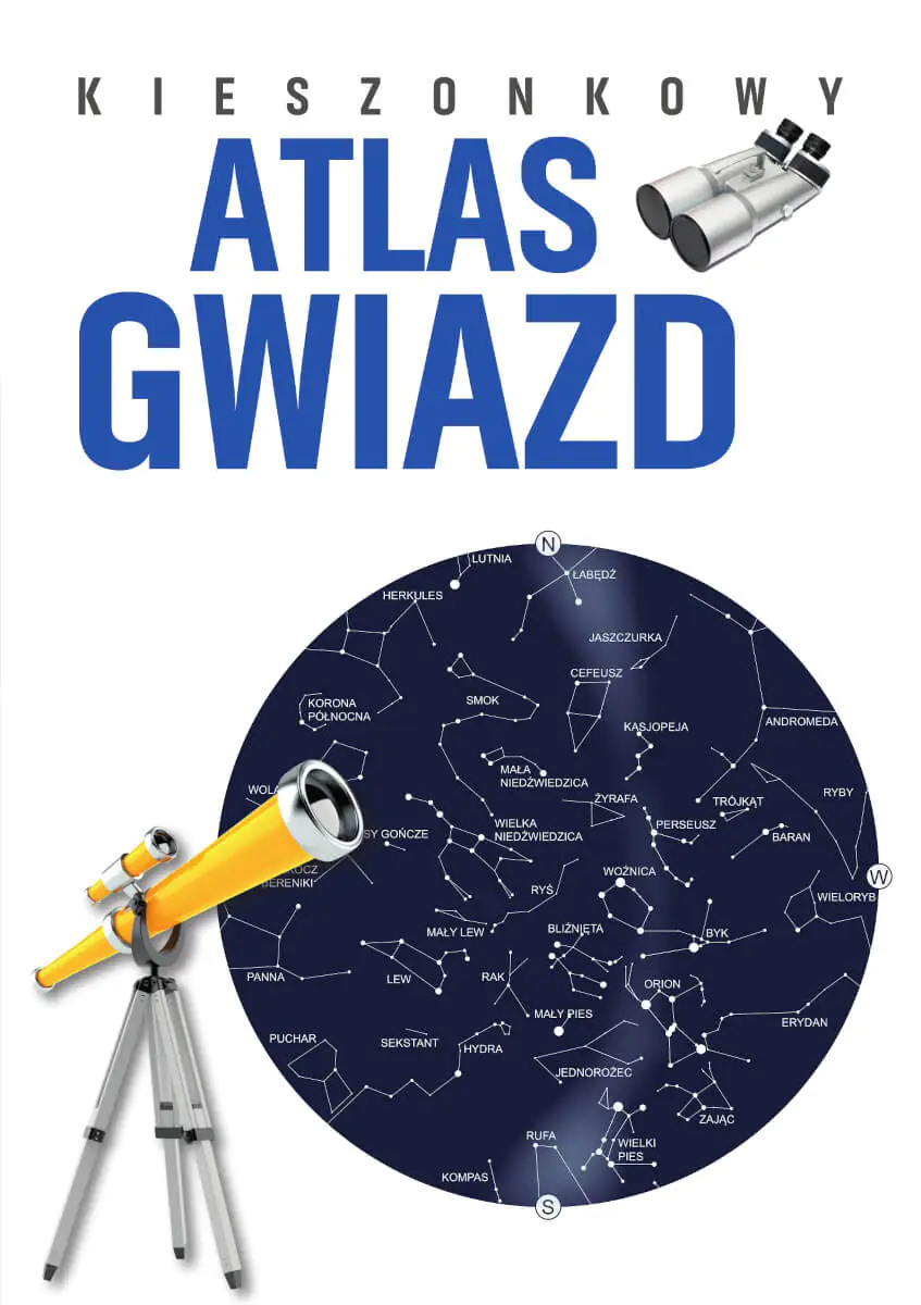 Książka - Kieszonkowy atlas gwiazd