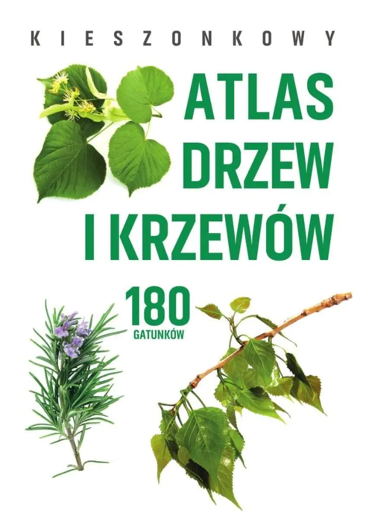 Książka - Kieszonkowy atlas drzew i krzewów. 180 gatunków