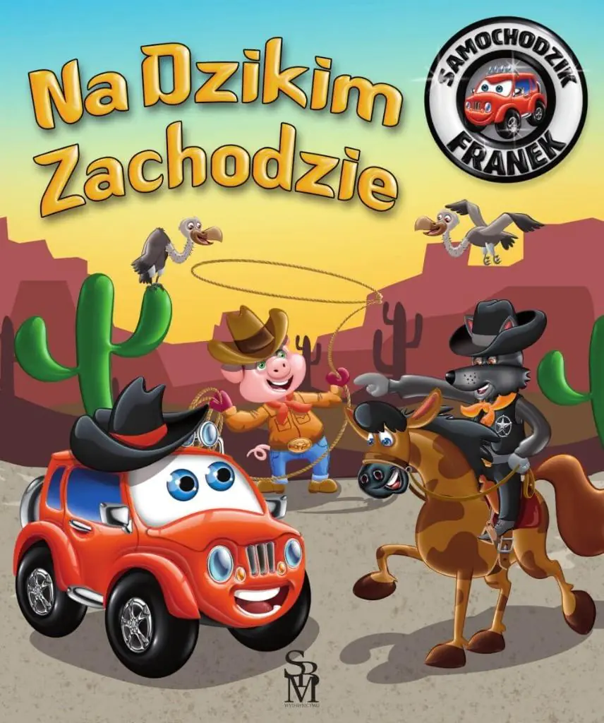 Książka - Na Dzikim Zachodzie. Samochodzik Franek