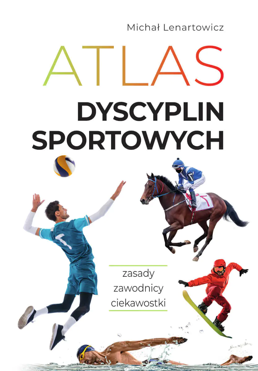 Książka - Atlas dyscyplin sportowych. Zasady. Zawodnicy. Ciekawostki