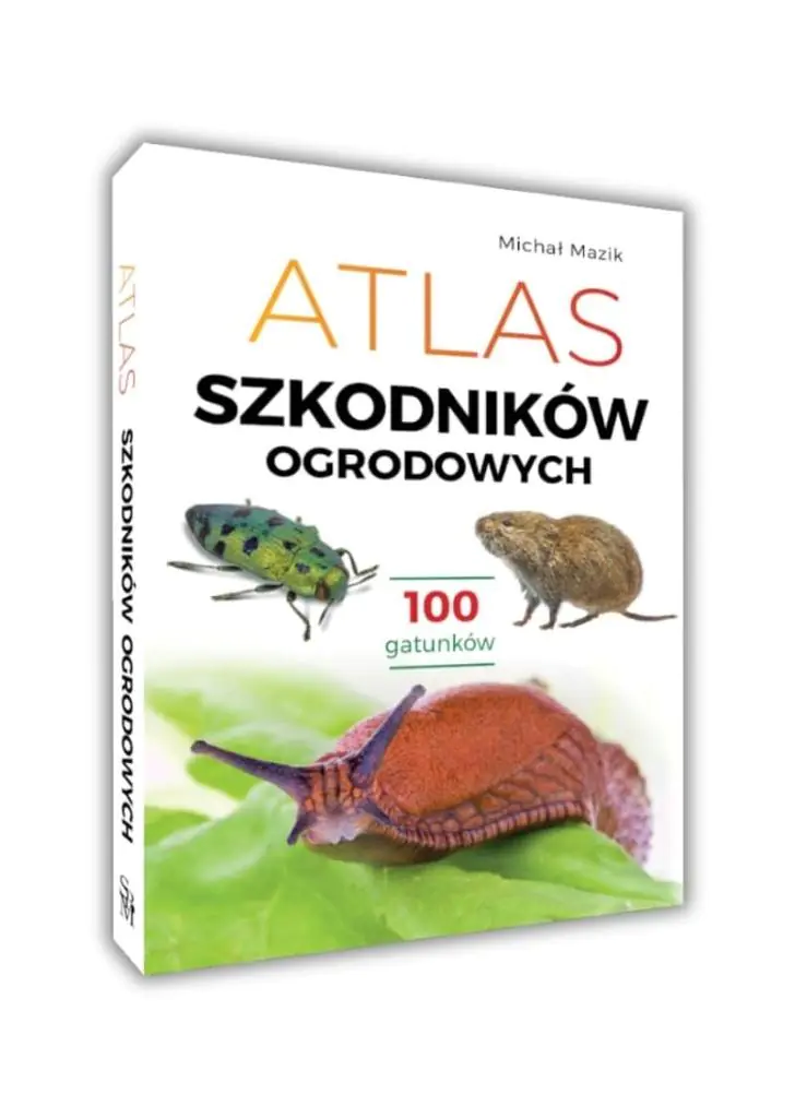 Książka - Atlas szkodników ogrodowych. 100 gatunków