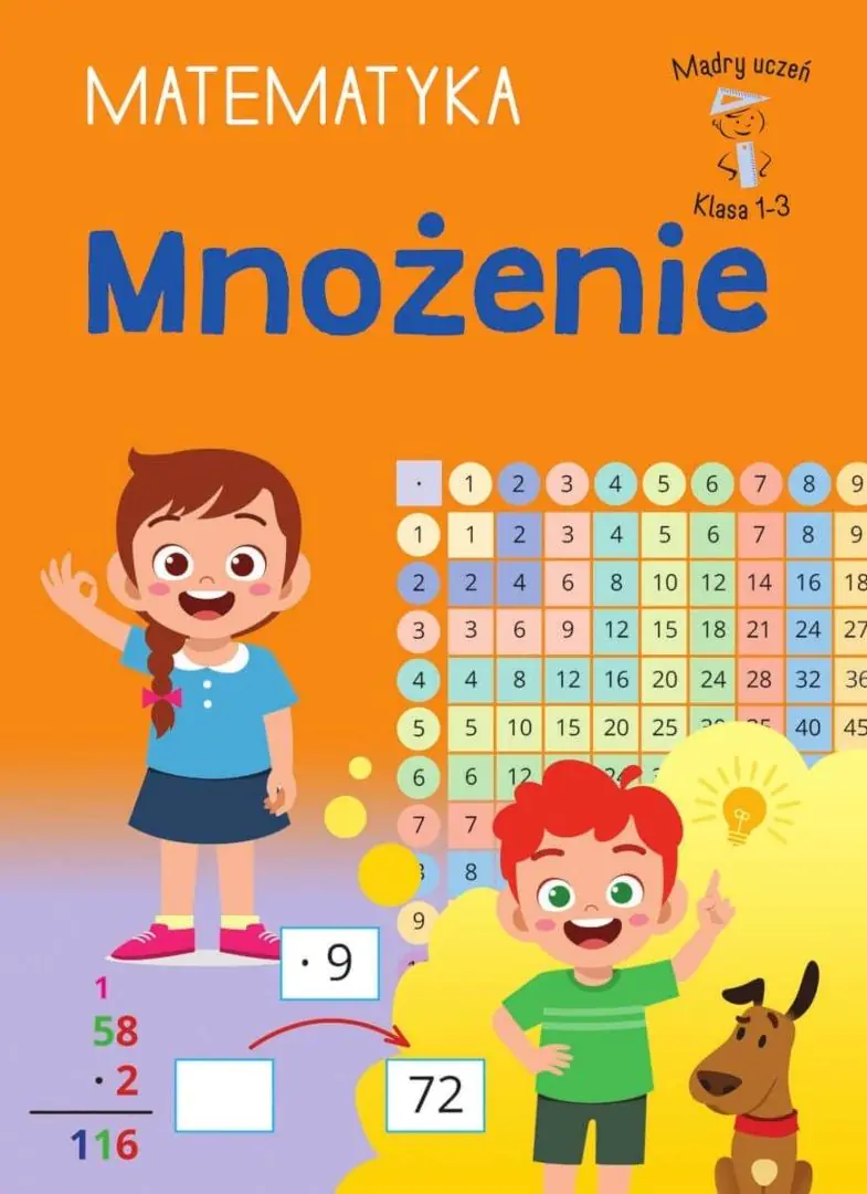 Książka - Mądry uczeń. Matematyka. Klasa 1-3. Mnożenie