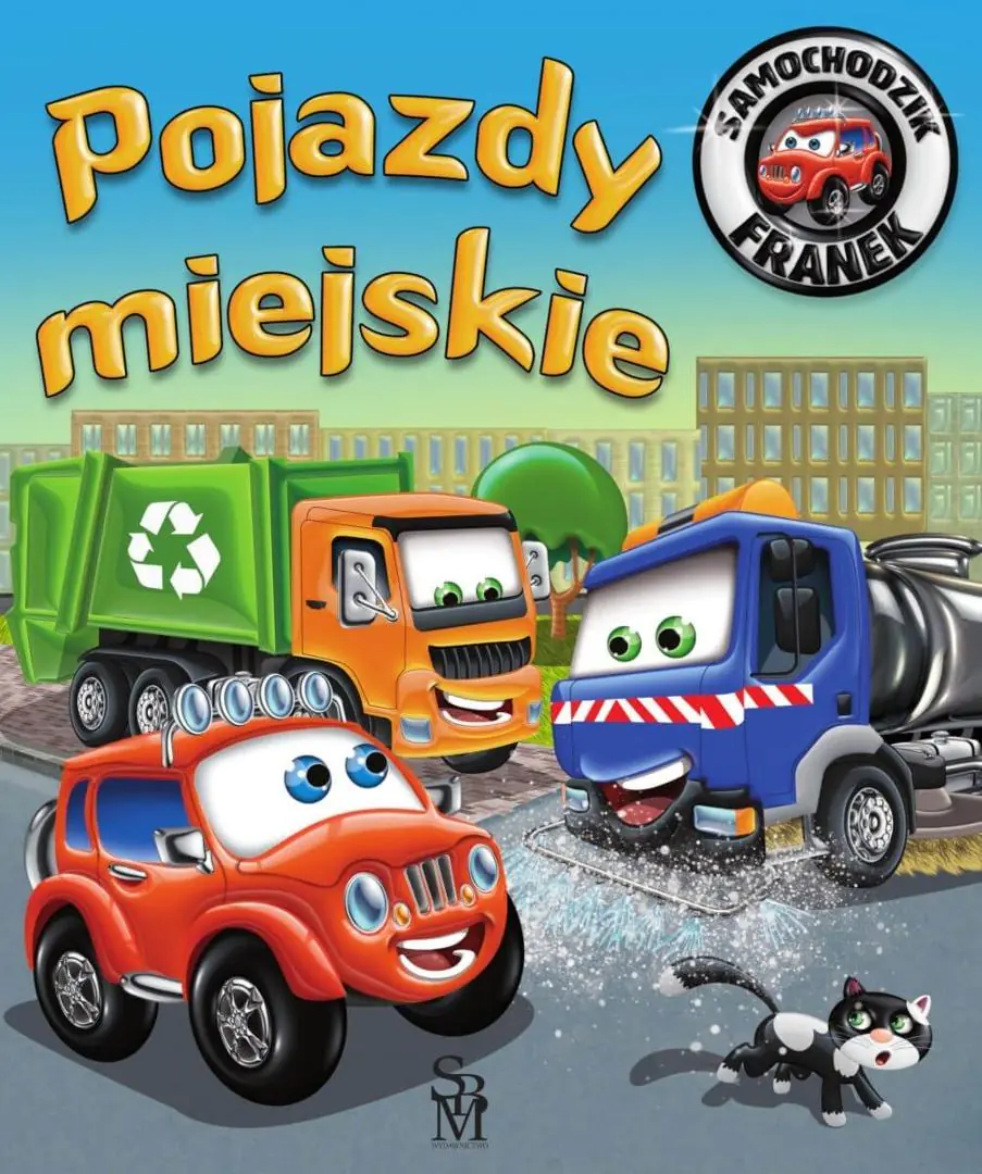 Książka - Samochodzik Franek. Pojazdy miejskie