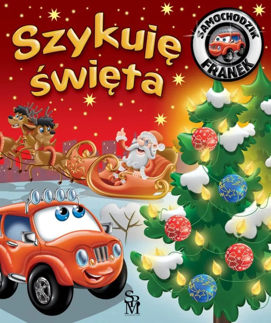 Książka - Szykuję święta. Samochodzik Franek