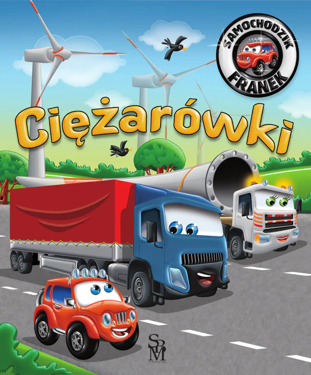 Książka - Samochodzik Franek. Ciężarówki