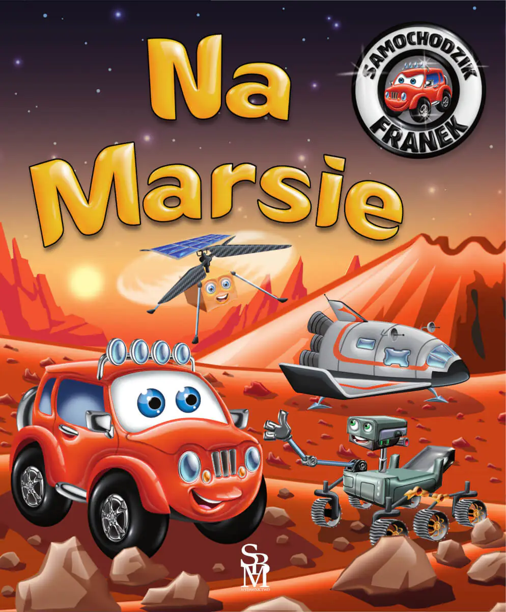 Książka - Na Marsie. Samochodzik Franek