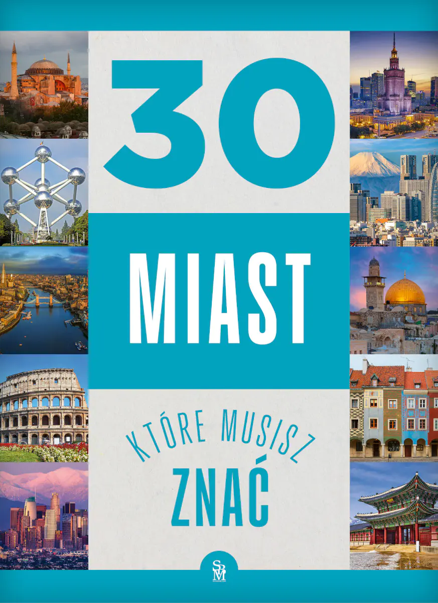 Książka - 30 miast, które musisz znać