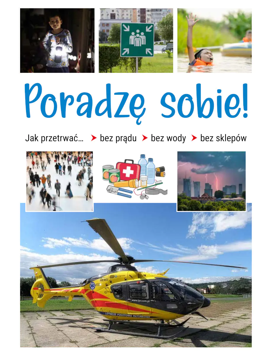Książka - Poradzę sobie! Jak przetrwać bez prądu, bez wody, bez sklepów