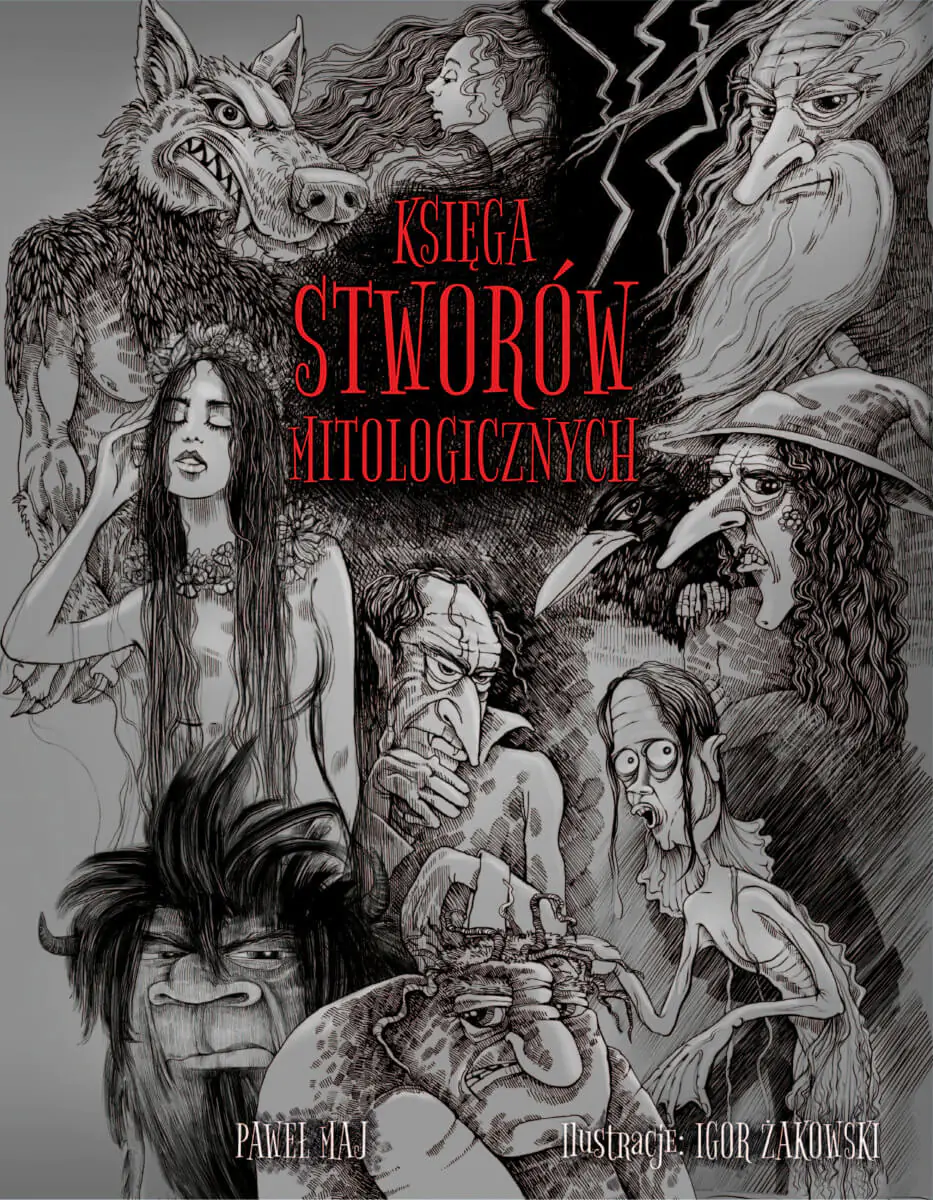 Książka - Księga stworów mitologicznych
