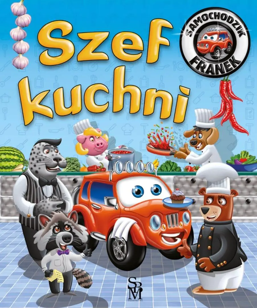 Książka - Samochodzik Franek. Szef kuchni