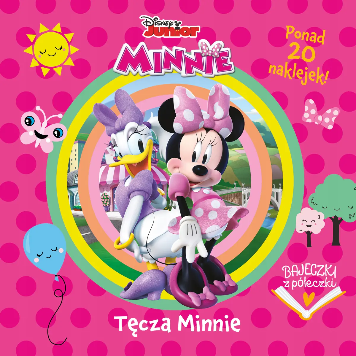 Książka - Bajeczki z półeczki. Tęcza Minnie. Disney Junior Minnie
