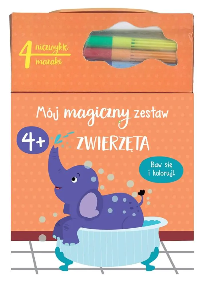 Książka - Mój magiczny zestaw. Zwierzęta