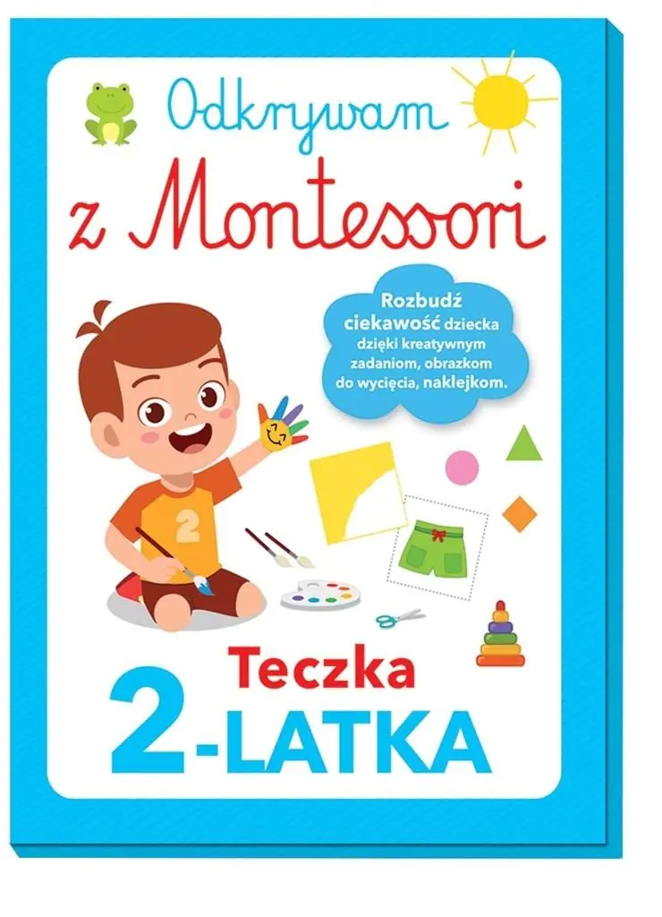 Książka - Odkrywam z Montessori. Teczka 2-latka