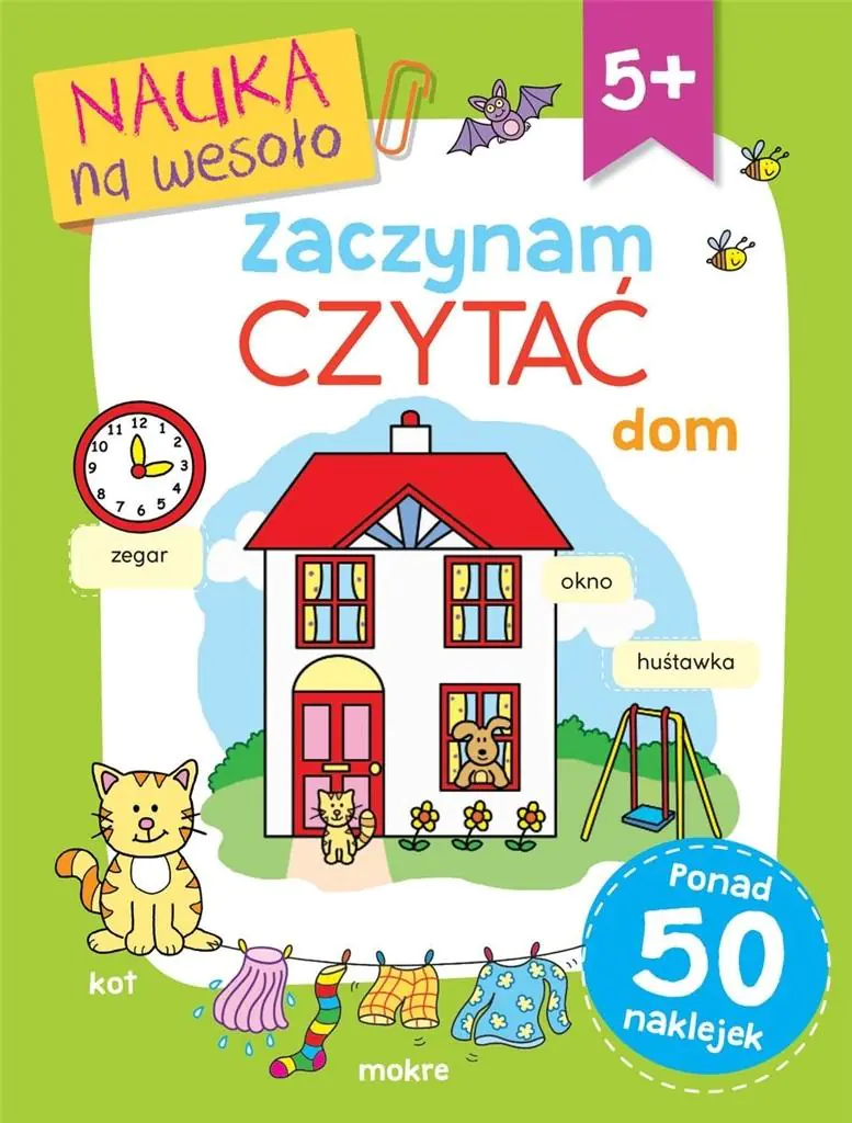 Książka - Nauka na wesoło. Zaczynam czytać