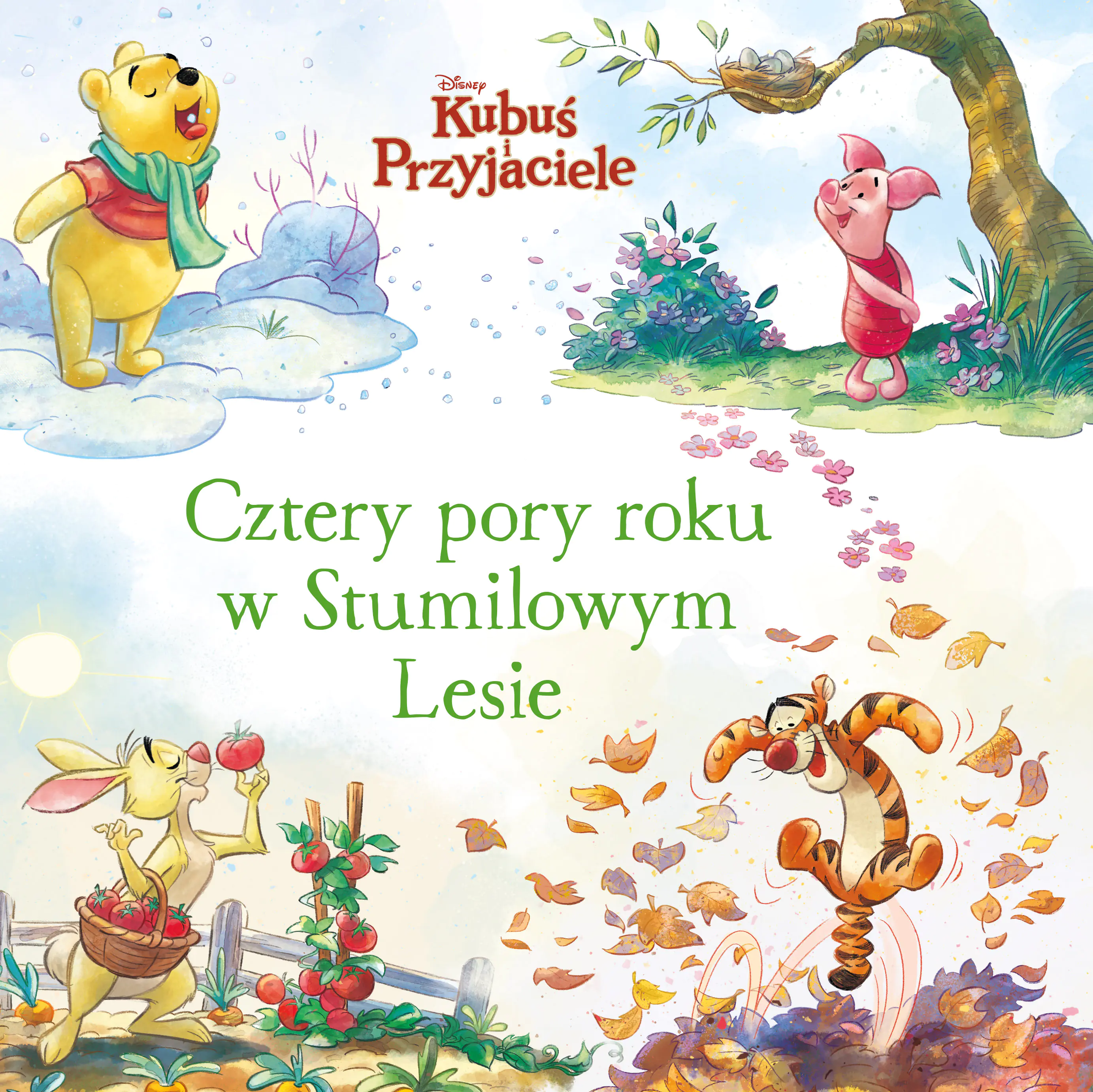 Książka - Cztery pory roku w Stumilowym Lesie. Disney