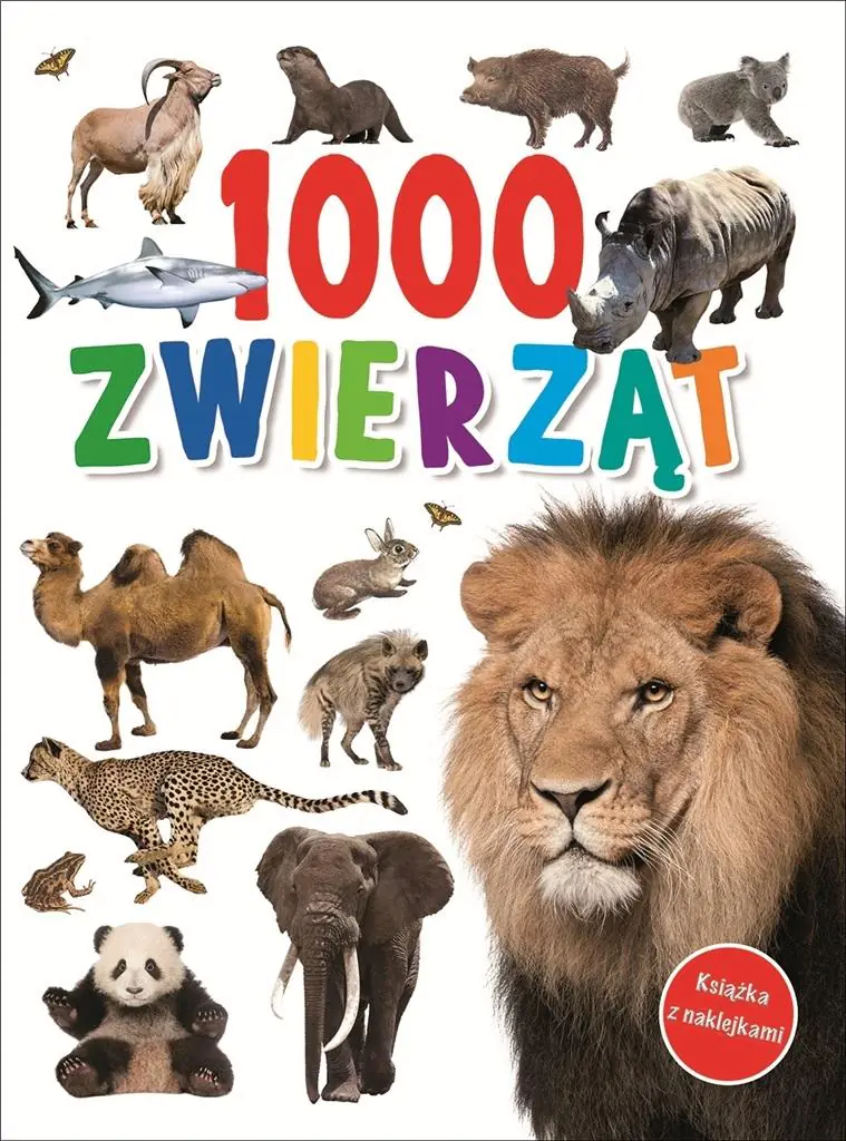 Książka - 1000 zwierząt